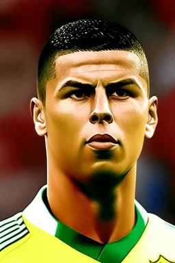 Cristiano Ronaldo Portuguese football player cartoon 2d