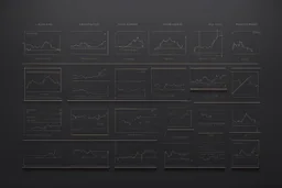 Leverage and Margin Tradings, flat black style