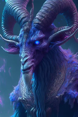 Goat monster alien,FHD, detailed matte painting, deep color, fantastical, intricate detail, splash screen, complementary colors, fantasy concept art, 32k resolution trending on Artstation Unreal Engine 5