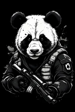 Badass panda