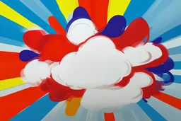 pop art cloud