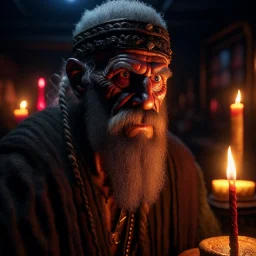 viking horror man birthday, motion blur, 8k, downlight, soft light, depth of field, photorealism, trending on art station, lotsa detail