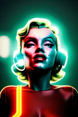 Ultra Realistic retro sci-fi scene, portrait, blonde woman, sweet young Marilyn Monroe face, perfect iris, glow eyes, makeup. Alien background, Retro sci-fi style, helmet, tight latex coat, fog, rain, soft color, highly detailed, unreal engine 5, ray tracing, RTX, lumen lighting, ultra detail, volumetric lighting, 3d, finely drawn, high definition, high resolution.