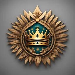 KRG in the form of a crown in the form of a logo