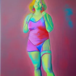 Full body portrait, painting, medium shot lady Tavernwave