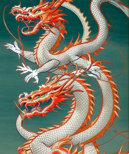 Ukiyo-e dragon