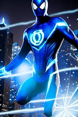 spider-man, DC blue lantern