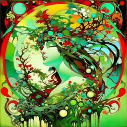 woman / Alphonse Mucha