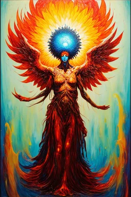 Freedom is a return to the essentiality of an unencumbered soul, that embryonic state of being prior to the shackles of culture and the oppression of others; Lowbrow Neo-futuristic Expressionism