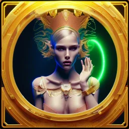 ultra realistic, pretty woman is cooking, intricate details, ultra highly detailed, shiny, gold, smooth, studio quality, octane render, Triadic colour scheme,glow-particles, ambient lighting,nightclub lighting, polaroid, --ar 1:1 --v4