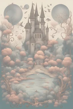 Buatlah ilustrasi Mystical Wonderland dengan tema keindahan dan keajaiban dunia mistis. Gunakan elemen-elemen seperti kegelapan, cahaya, makhluk imaginatif, dan lanskap mistis. Pilih palet warna misterius dengan sentuhan aksen yang menyala. Pastikan ilustrasi menampilkan detail artistik untuk memberikan keanggunan. Jelaskan bagaimana ilustrasi ini ingin menyampaikan pesan tentang keindahan dan keajaiban dunia mistis serta menginspirasi penonton untuk menjelajahi keajaiban di sekitar mereka