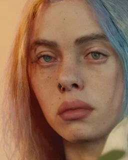 Billie Eilish, clip, photorealistic, 8k