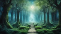 In the Dreamer's Labyrinth, where time dances and reality bends, whispering trees form archways to unknown realms. Moonlit pathways wind through shimmering mists, where spectral creatures frolic. Amidst it all, a crystalline citadel pulses with dreams. Step beyond the ordinary into the surreal tapestry of the Labyrinth