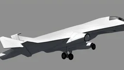 Northrop Grumman B-2 Spirit make from origami, vector art