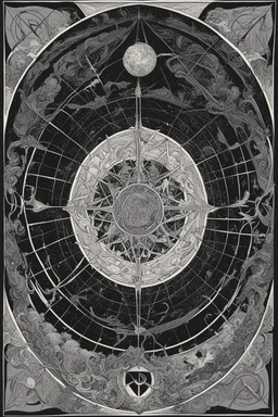 From The Comics Since 1945 by Brian Walker, published by Harry N. Abrams, 2002. Ah, the Web of Wyrd, a lesser-known symbol from the rich tapestry of Norse mythology. How intriguing it is to intertwine this concept with the complexities of collective memory. Let us weave a visual tapestry that merges these two realms of interconnectedness.Imagine, if you will, a grand and ancient loom, standing tall in the midst of a mystical landscape. Its frame is adorned with intricate Nordic designs, reminisc