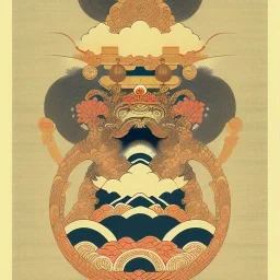 shop logos, Ukiyo-e japanese art