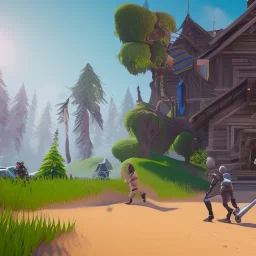 Realistic Fortnite in the future