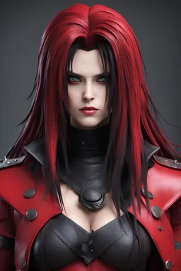 Vincent Valentine versión mujer