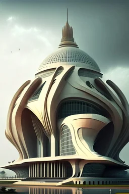 Futuristic building of Supreme Court of india