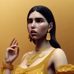 Full body, 3d render, dua lipa, 1800's women style, 1800's hair style, 1800's women clothes style, hyper realistic, octane render, unreal engine 5, 8k, palace background, uhd