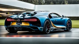 Bugatti chiron UFO, REAR view