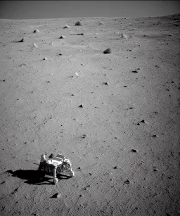 Anomaly on the lunar surface