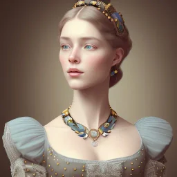 Portrait of a woman in a regency dress, french, beautiful jewelery 8k, HD, cinematography, photorealistic, Cinematic, Color Grading, Ultra-Wide Angle, Depth of Field, hyper-detailed, beautifully color-coded, insane details, intricate details, beautifully color graded, Cinematic, Color Grading, Editorial Photography, Depth of Field, DOF, Tilt Blur, White Balance, 32k, Super-Resolution, Megapixel, ProPhoto RGB, VR, Halfrear Lighting, Backlight,