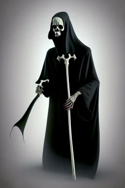 The most frightening and realistic representation of the grim reaper.