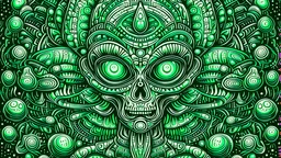 Hypnotic patten alien mean