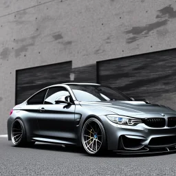 black bmw m4