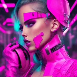 cyber party pink