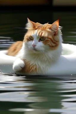 cat float of