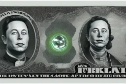 elon musk. in the dollar currency