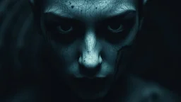 surreal abstract fade human portrait, lack black eyes, Darkness is sometimes, it is the moment of realization. The shadows rising from the depths are not merely terrifying; they are the offspring of our minds, surreal abstract things andt shapes, . darkness looking me, and eating face, body, close up the crepy stunning portrait, shadows, evil darkness, surreal, thiller vibe, background vortex, abyss,crepy vibe, intricate details, cinematic