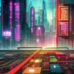 ciudad cyberpunk