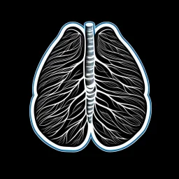 Lungs, Logo, 4k, high resolution