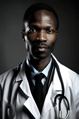 A man black doctor