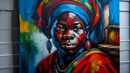 Haïti canvas