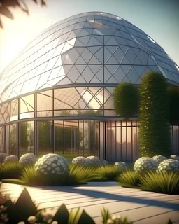 Realistic architecture exterior designs of flower house, sun lighting, detailed concept designs, intricate detail 8k