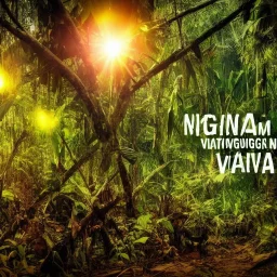 vietnam war. jungle. cd cover. bokeh. lens flare. warm lights. high detailed