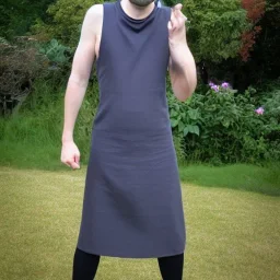 Andrew Tate wearing a dress