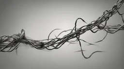 Hyper Realistic Barbed Wires