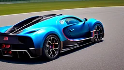 Bugatti HyperSport Superstar 2023, Rear View, 4K, Ultra Detailed