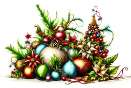 Merry Christmas, clipart