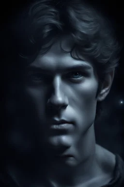 сын полуночницы выглядит как… тень ускользающей зари. В его глазах – отблески звезд, давно погасших, и пепел костров, до сих пор тлеющих. Кожа его бледная, словно лунный камень, отполированный веками. Черты лица острые, будто высечены резцом искусного скульптора, но в них сквозит какая-то неизбывная печаль, как в старинной мелодии, исполненной на забытом инструменте. В движениях его – грация ночного хищника, осторожность и скрытая сила. Он кажется сотканным из полуночи и шепота ветра