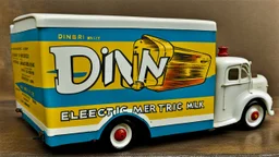 dinky electric milk truck