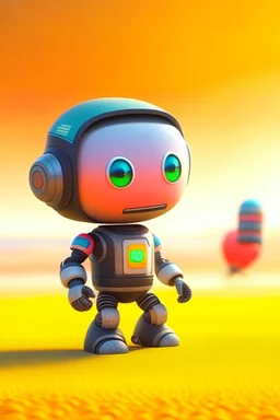 adorable cute chat robot with mouth piece and jet pack, playing volleyball on the beach, with short punk hair and real human eyes, its such a perfect day, motion blur, smoke, 8k, downlight, soft light, depth of field, photorealism, trending on art station, lotsa detail