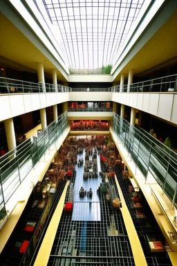 big shopping mall holydays