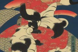 cat, ukiyo-e