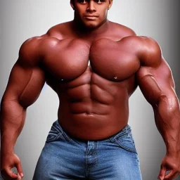 Male, steroid, bodybuilder, super heavy weight, massive, handsome, beautiful, front view